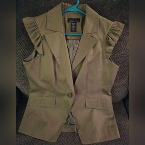 Womens Sleeveless blazer